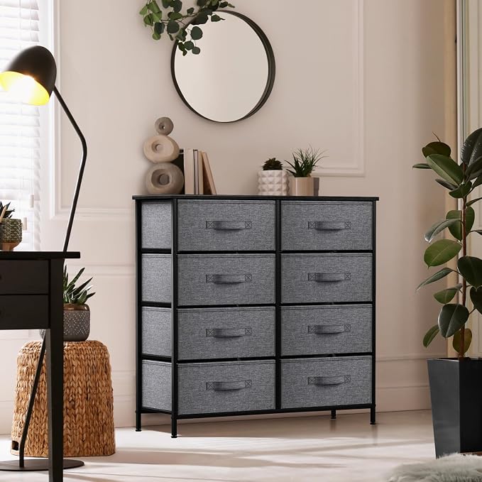 Sorbus Dresser with 8 Drawers - Image 2