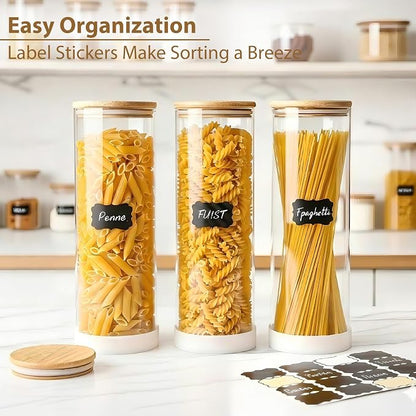 TBWIND 73oz Glass Spaghetti Pasta Containers - Image 2