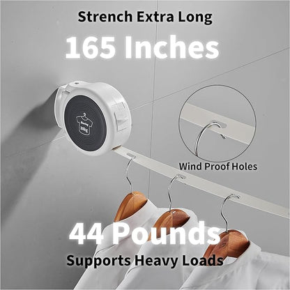 Retractable Clothesline Indoor Outdoor Clothesline - Image 3