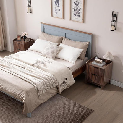 Wnutrees Fluted Nightstand - Image 3