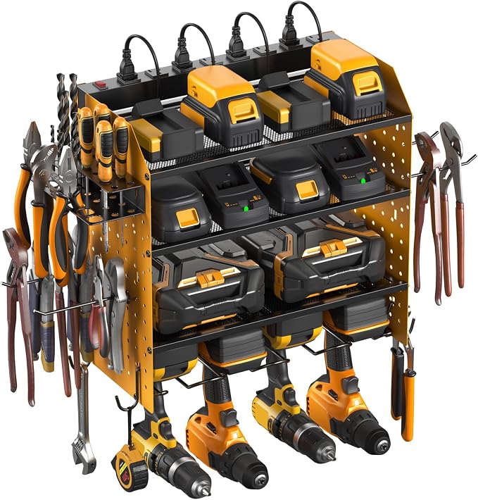 CCCEI Modular Pegboard Rack Power Tool Organizer by CCCEI
