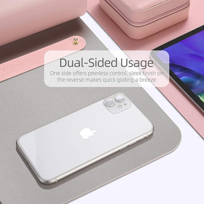 YSAGI Dual-Sided Desk Pad Protector, Desk Mat - Image 4