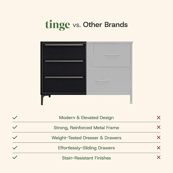 Naima Premium Fabric Dresser - Image 9