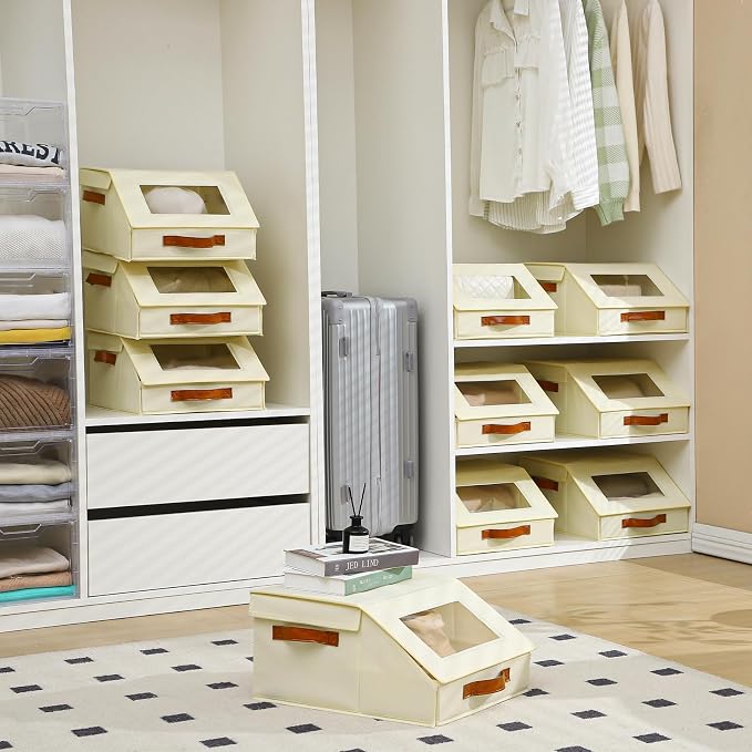 Closet Organizers and Storage, Stackable Closet Drawers, Fabric Closet Storage - Image 2