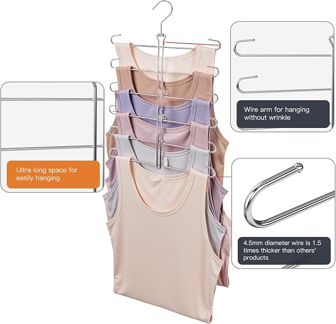 Tank Top Hanger 2 Pack Bra Hangers - Image 3