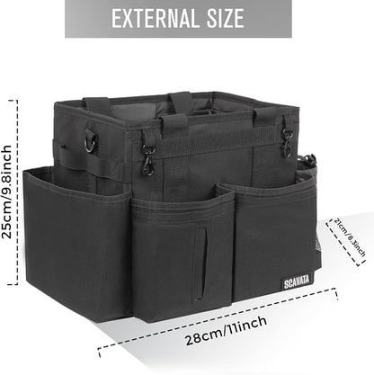 SCAVATA Compact Wearable Cleaning Caddy, Small Supplies Organizer - Image 5