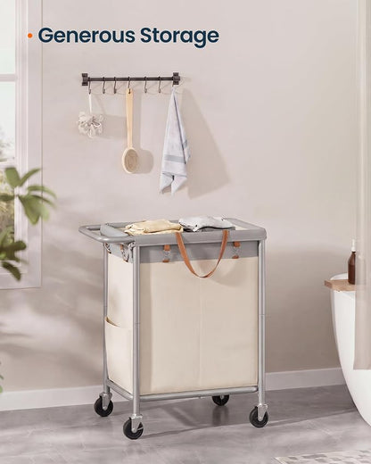 SONGMICS HOME Rolling Laundry Basket - Image 3