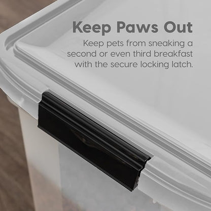IRIS USA Airtight Dog Food Storage Container, WeatherPro, - Image 9