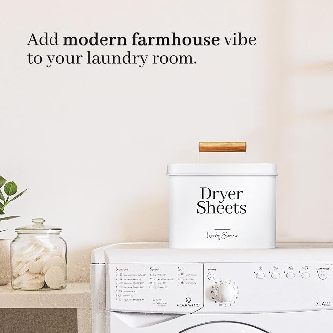 Simplation Modern Farmhouse Dryer Sheet Holder - Image 4