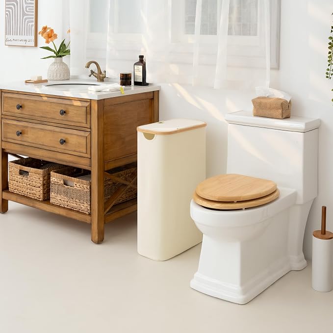 StorageWorks 60L Slim Laundry Hamper - Image 9