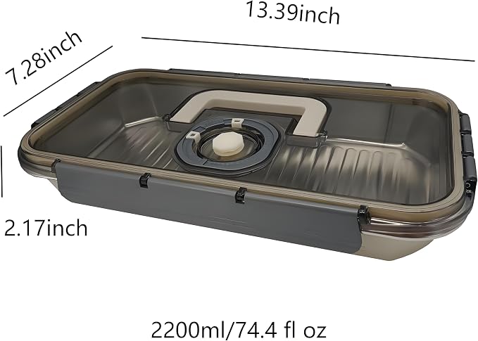 1Pack Large Size Bacon Container - Image 2