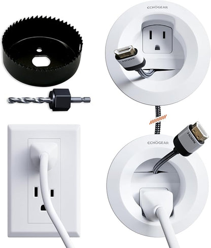 ECHOGEAR in-Wall Cable Management Kit by ECHOGEAR