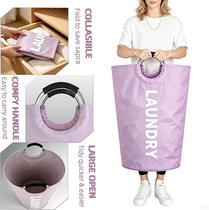 115L Collapsible Laundry Bag - Image 5