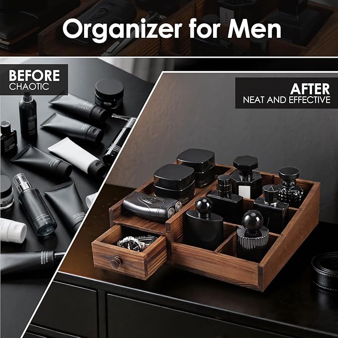Cologne Organizer For Men, Perfume Organizer, Bathroom Organizers, Coffee - Image 6