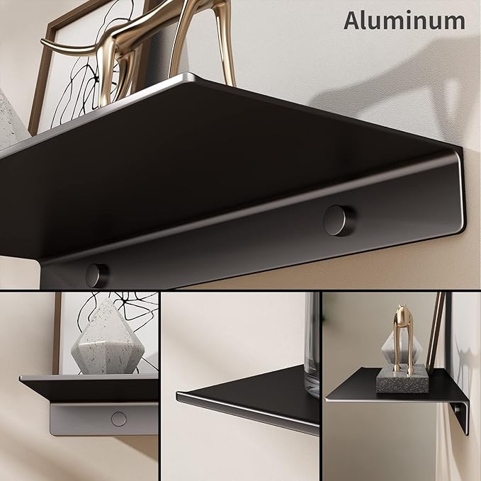 Danpoo 12 inch Metal Floating Shelves - Image 6