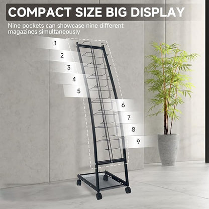 TONGMO Magazine Rack: Floor-Standing - Image 3