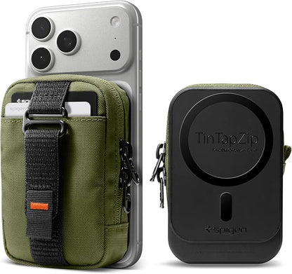 Spigen for MagSafe Wallet Magnetic Pouch Organizer RFID Blocking EDC SSD Card by Spigen