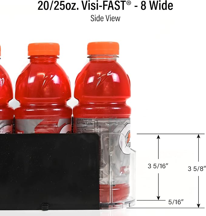 Display Technologies Fridge Organizer & Soda Can Dispenser - Image 8