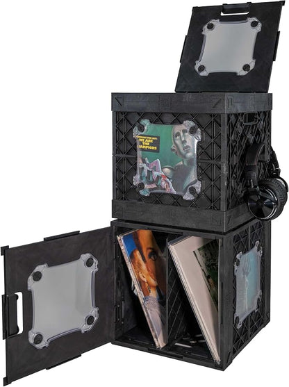 CrateVinyl - Vinyl Record Storage Crate Modular Storage Cube - Image 8
