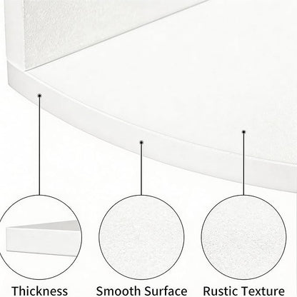 No-Drill Modern Corner Shelf Wall Mount, 5-Tier Floating Storage Rack, Corner - Image 10