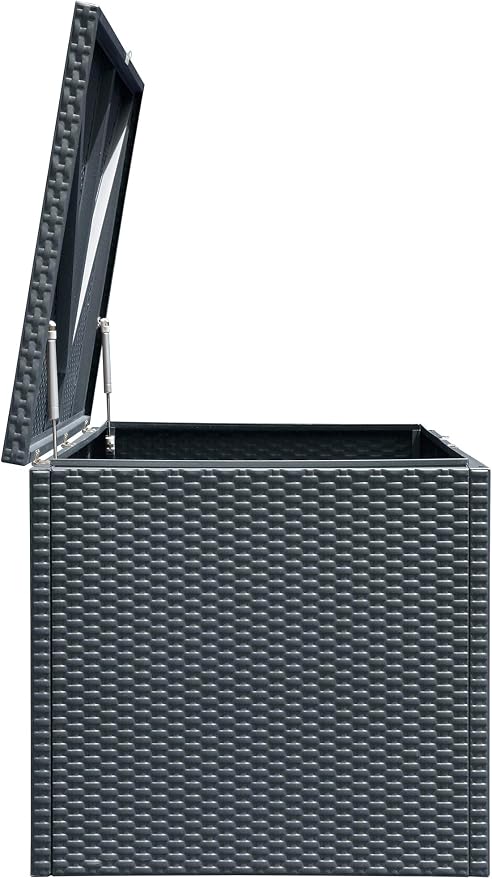 Arrow 4' x 2' x 2' Spacemaker Anthracite 134 Gallon Hot-Dipped Galvanized Steel - Image 16