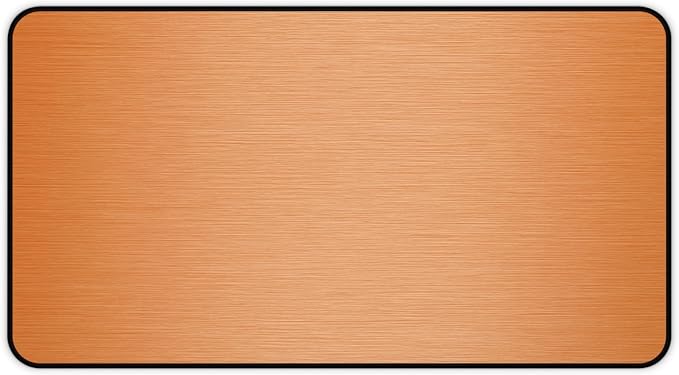 Brushed Metal Texture Desk Mat by Unknown
