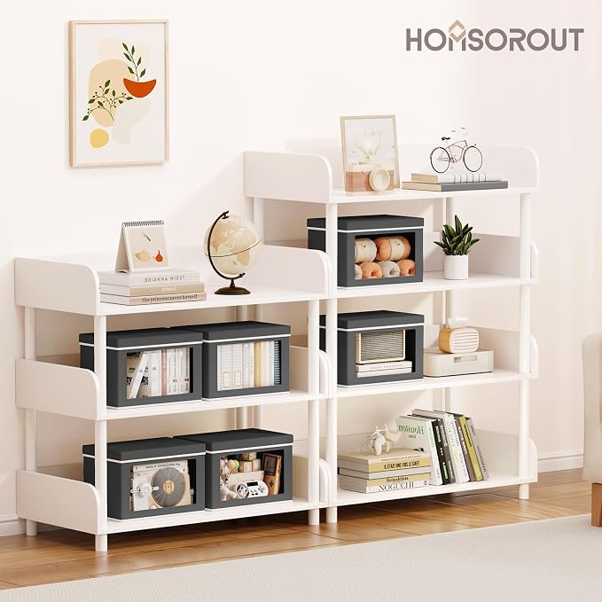 Homsorout Storage Bins with Lids - Image 2