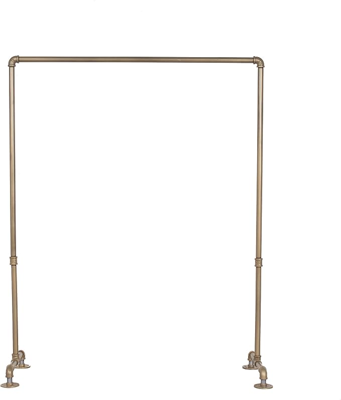 William Roberts Vintage Industrial Pipe Clothing Rack, Heavy Duty Steel by WilliamRobertsVintage