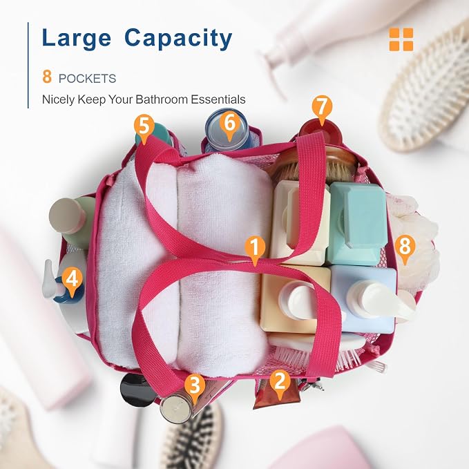 Mesh Shower Caddy Portable - Image 4
