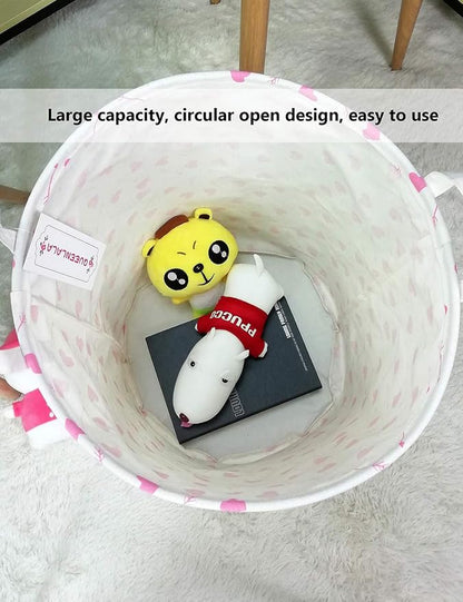 QUEENLALA Large Storage Basket, Laundry Hamper/Bathroom/Home Decor/Collapsible - Image 7