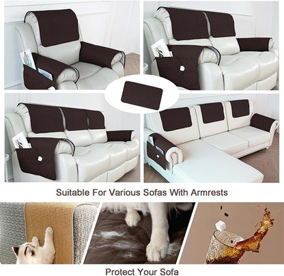 Waterproof Sofa Armrest Cover Headrest Cover - Image 7