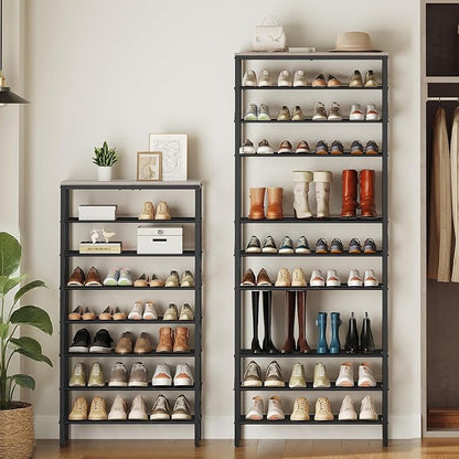 YATINEY 12 Tier Shoe Rack, Large Capacity Shoe Storage Organizer Holds 48 Pairs - Image 7