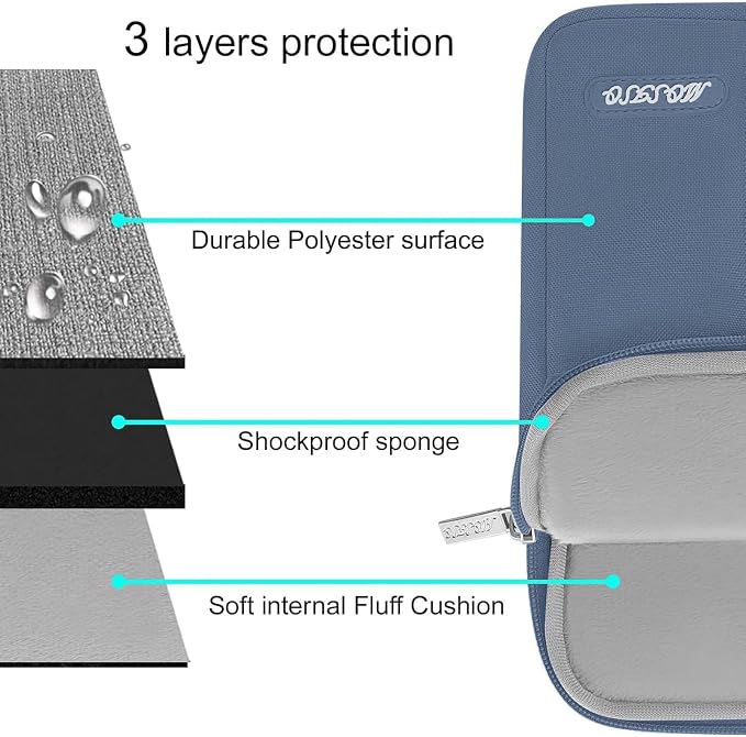 MOSISO Laptop Case 13 inch, Laptop Sleeve Compatible - Image 4