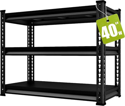 40" W Garage Shelving Heavy Duty, 1350LBS Loads Shelving Units and Storage Racks - Image 7