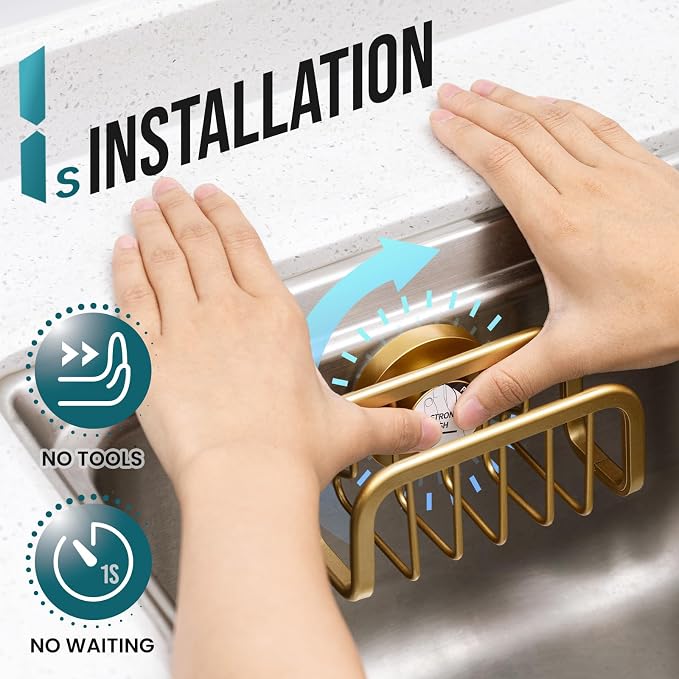 TAILI Sponge Holder for Kitchen Sink - Image 2