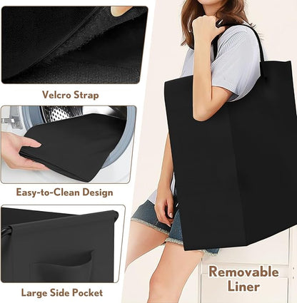 Foldable Metal Laundry Basket - Image 3