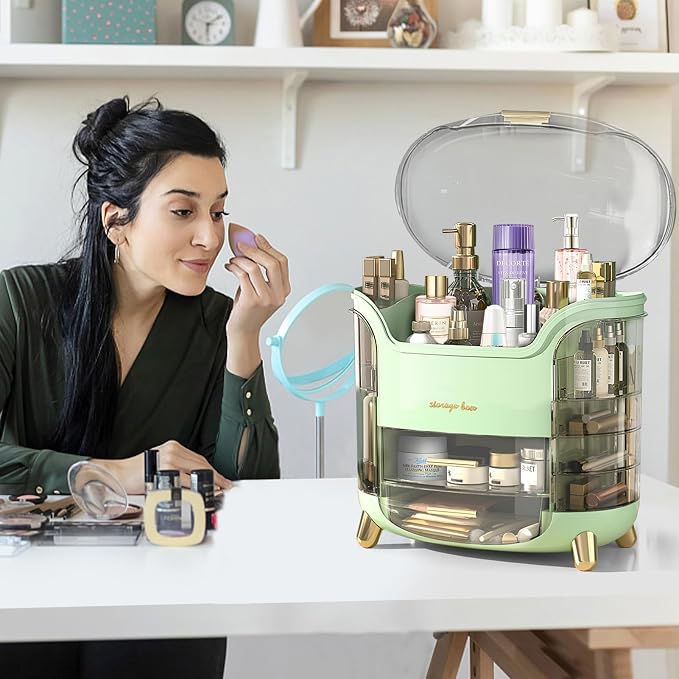 Makeup Organizer & Skincare Organizers, Cosmetic Organizer Box - Image 5