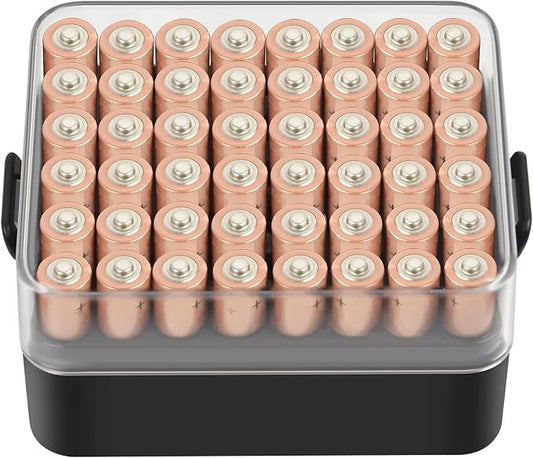 ALCYON Battery Organizer Storage Case, Battery Vault Box Container by ALCYON