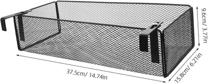 Outanaya 1pcs Metal Wire Hanging Planter Rack Space-Saving Balcony Flower Holder - Image 2