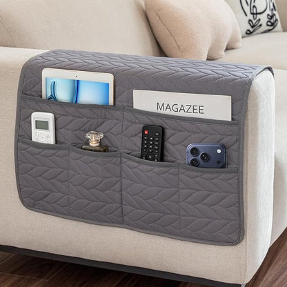 Remote Control Holder for Armchair, Couch Caddy Organizer TV Remote Holder for by DECKALY