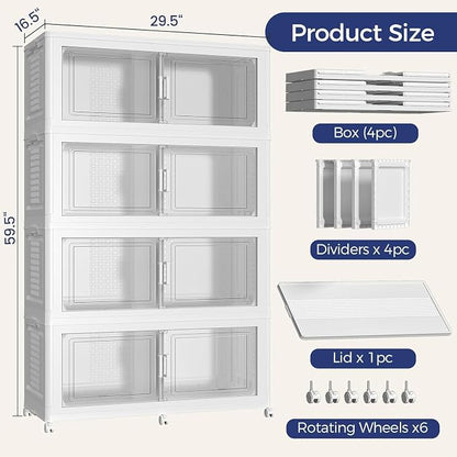 160Gal Stackable Storage Bins - Image 2