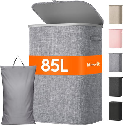 Lifewit 85L Large Laundry Basket by Lifewit