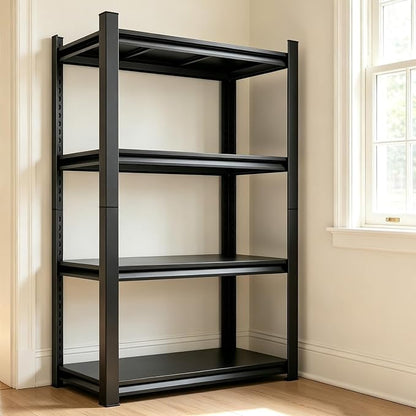 14" D Metal Shelves for Garage Storage, Adjustable Steel Standing Shelf Units by Buynow