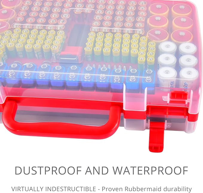 Battery Organizer Storage Holder Box Case - Image 4