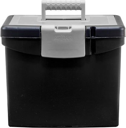 Storex 61504B02C Portable File Box - Image 3