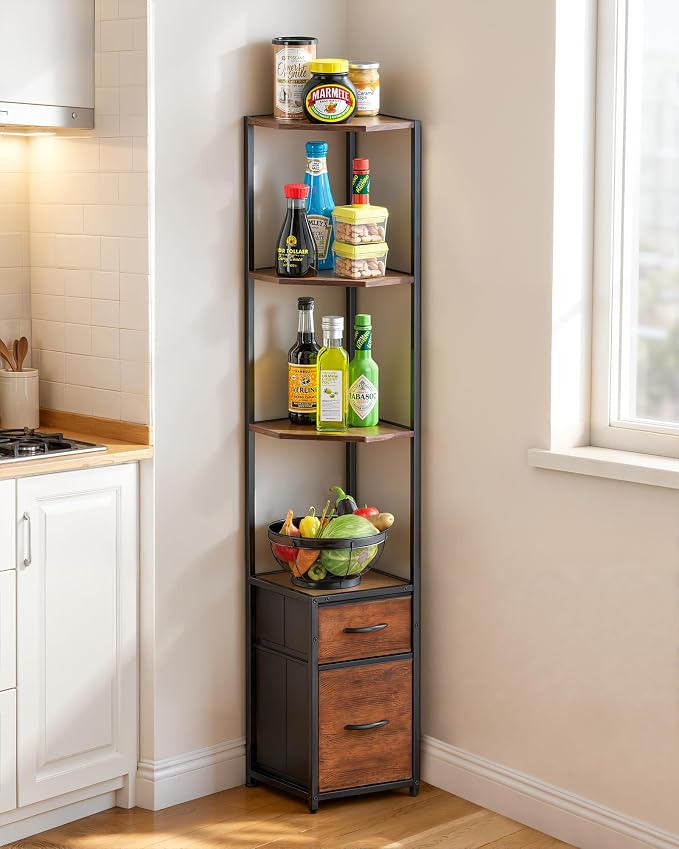 Housolution Corner Shelf Stand - Image 8