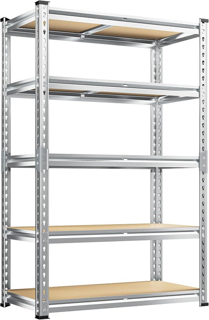 REIBII Garage Shelving, 5 Tier Storage Shelves Load 2020LBS, Adjustable Garage by REIBII