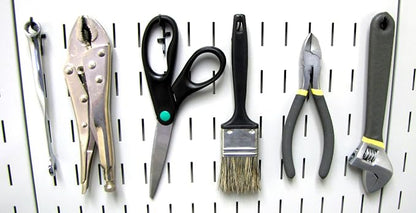 Wall Control KT-400-WRK B Slotted Tool Board Workstation Accessory Kit - Image 9