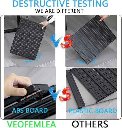 5 Colors Wall Mounted Storage Bins kit, Tool Organizer Bins Parts Rack - Image 4