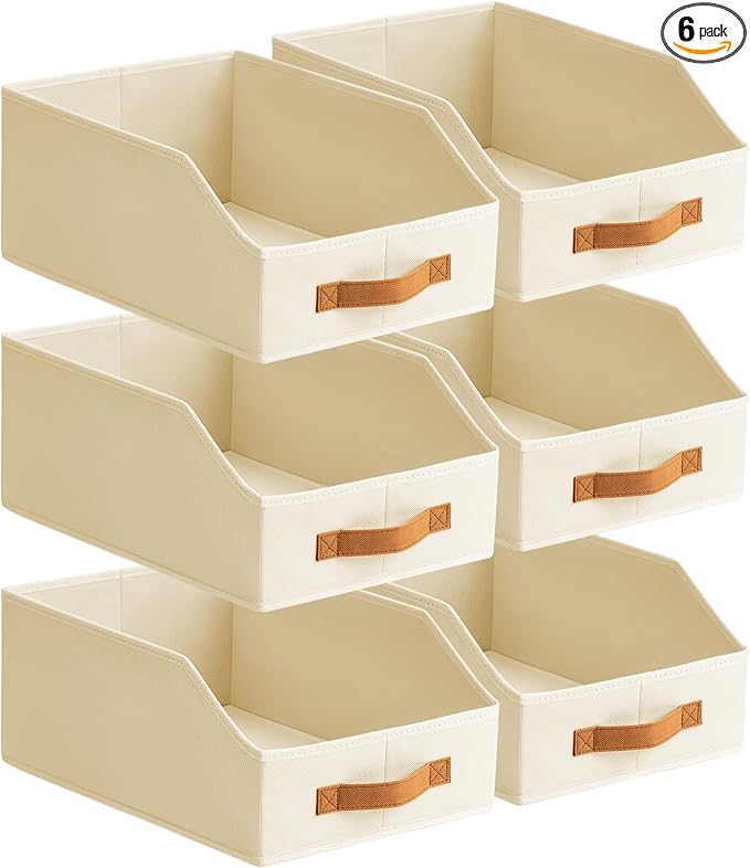 Homsorout Fabric Storage Bins for Organizing by Homsorout
